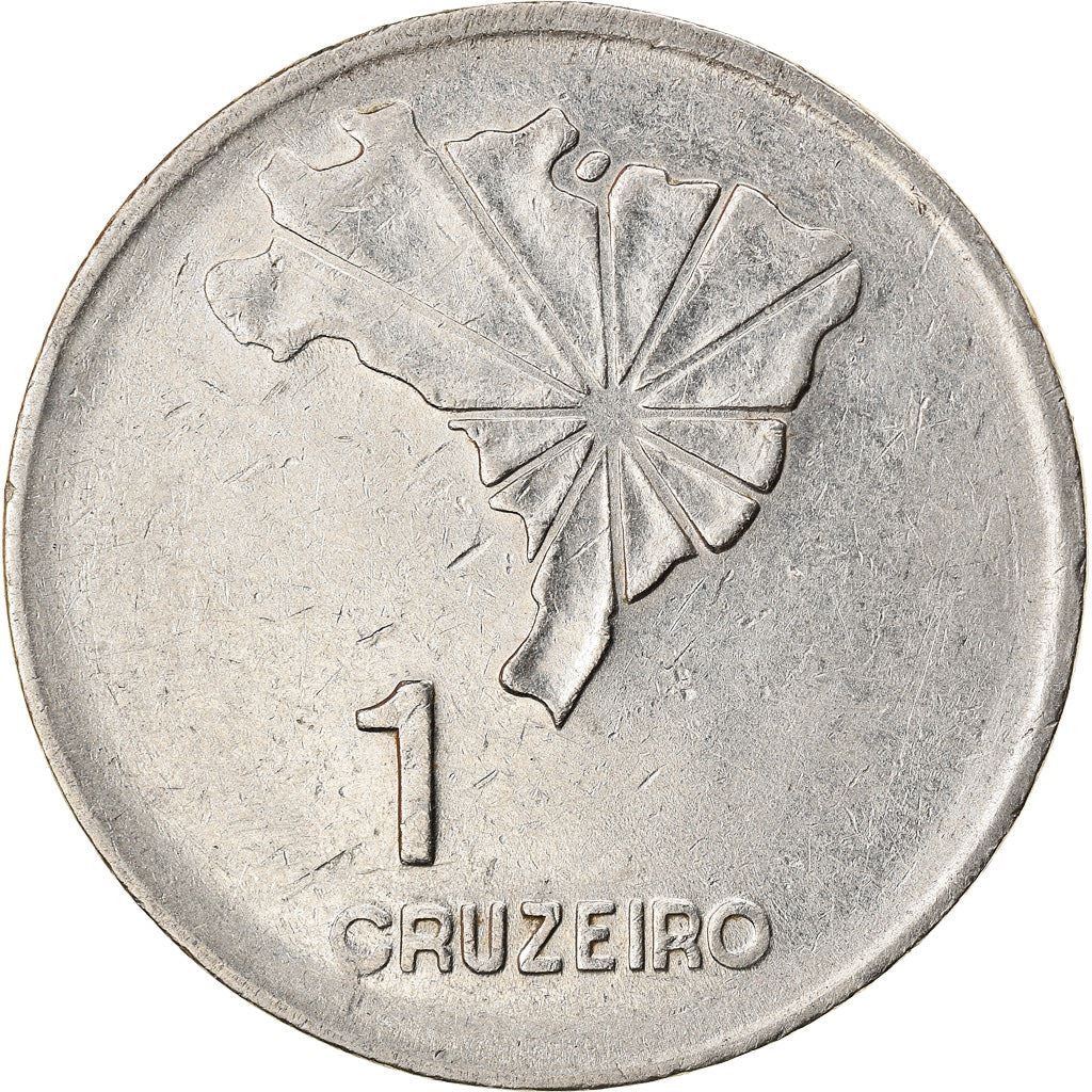 Brazil 1 Cruzeiro Coin | 150th Anniversary of Independence | KM582