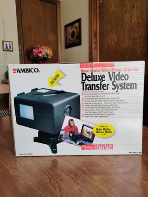 Vintage Deluxe Video Transfer System Do It Yourself For Slides And Videos