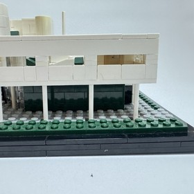 LEGO Architecture 21014 Villa Savoye Complete No Box Manual Good Used