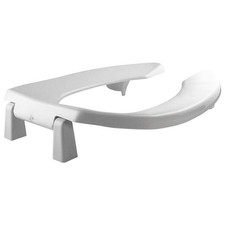 BEMIS 2L2155T-000 Toilet Seat,Elongated Bowl,Open Front 2P892