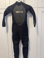 Billabong Full Wetsuit Youth Child Kids Size 10 SF50DM Super Flex Foil 3 X 2