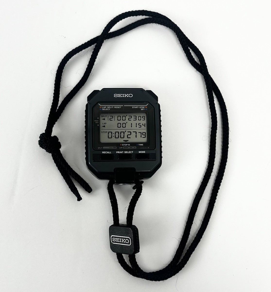 Seiko Quartz S111-5009 Stopwatch - Back To The Future Doc Brown