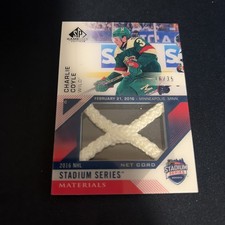 2016-17 SP Game Used Stadium Series Net Cord #SSNC-CO Charlie Coyle /35