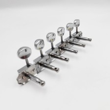 Chrome 6R Guitar String Tuning Pegs Machine Head for Strat ST TL 8mm Tuner