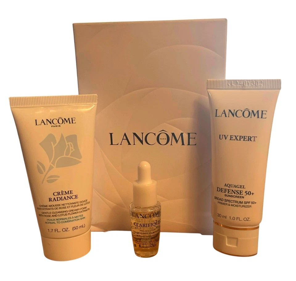 Lancôme - UV Expert Defense FPS 50+ Juego de Regalo Descubrimiento de 3 Piezas Auténtico Foto 2 de 4