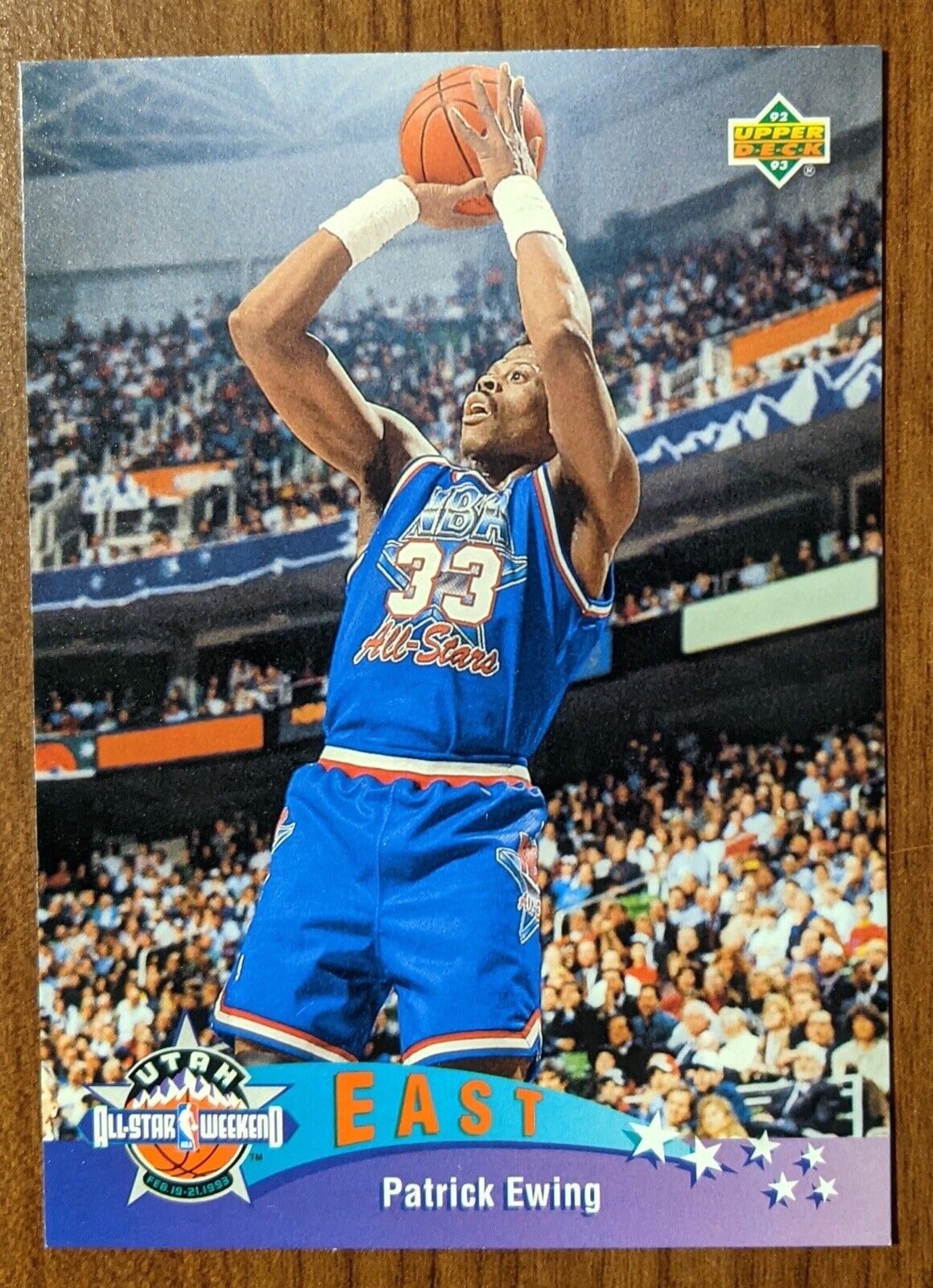 Patrick Ewing 92-93 Upper Deck All-Star Weekend New York Knicks #429 - Fast Ship