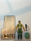gi joe lot figure 1983 gung ho 100% complete w/filecard