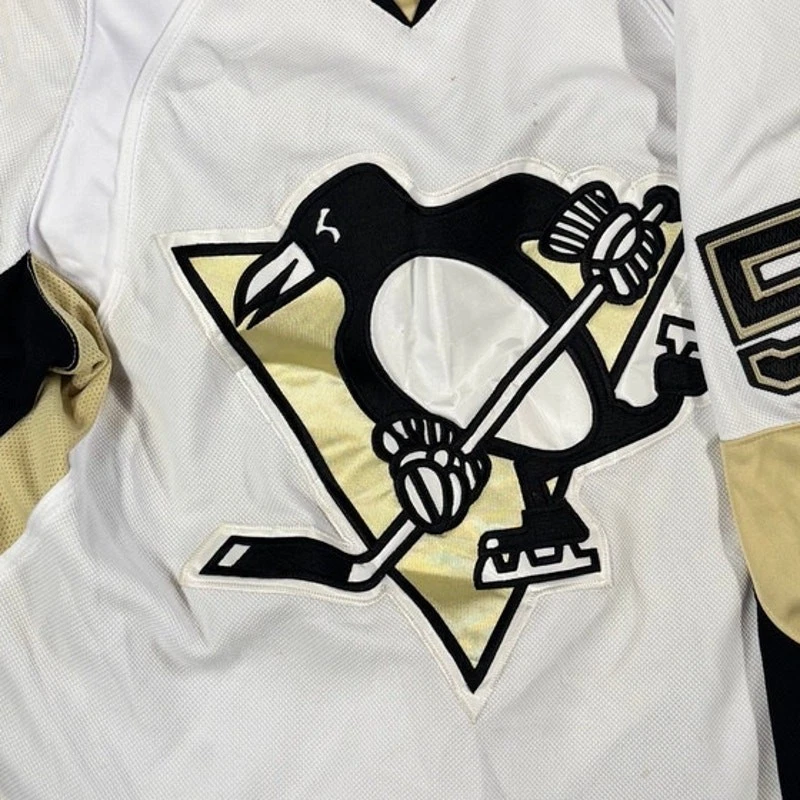 Camiseta Reebok CCM Pittsburgh Penguins Kris Letang #58 NHL Hockey Talla 52 Foto 3 de 4