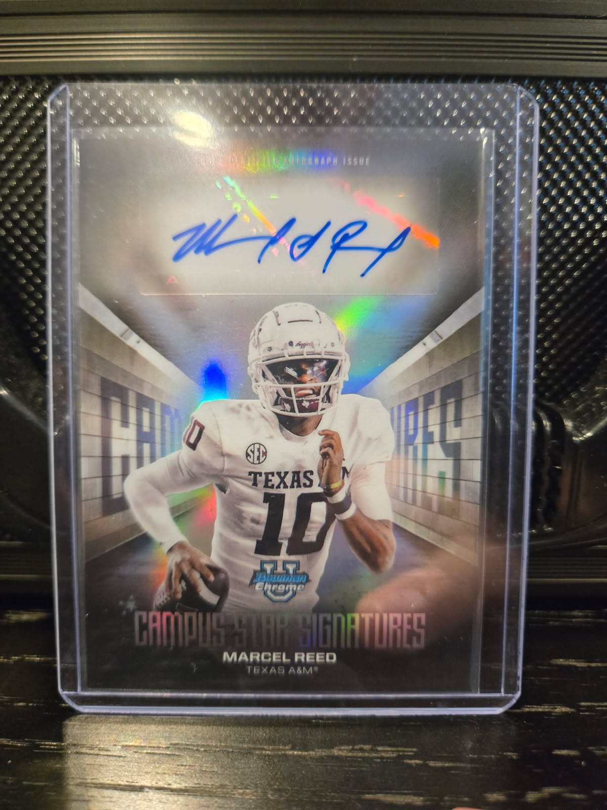 2025 Bowman Chrome U Campus Star Signatures Marcel Reed AUTO Texas A&M QB