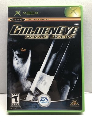 GoldenEye: Rogue Agent (Microsoft Xbox, 2004) Complete w/ Manual -Tested Working