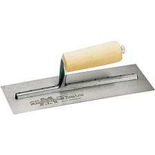Marshalltown 12A Drywall Trowel, 4-1/2 in W Blade, 14 in L Blade, HCS Blade, Str