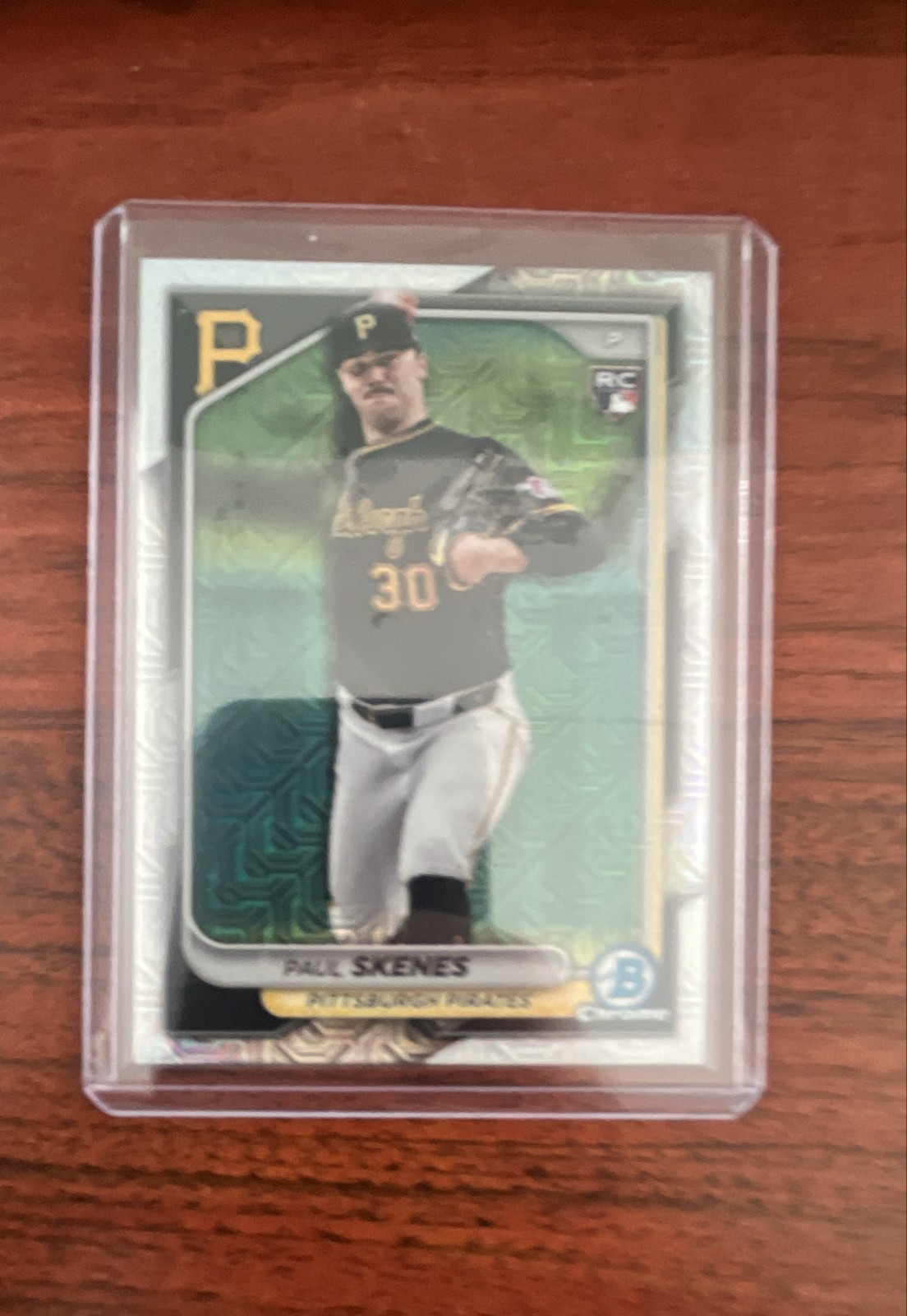 2024 Bowman Chrome - Paul Skenes #31 Mojo Refractor (RC)