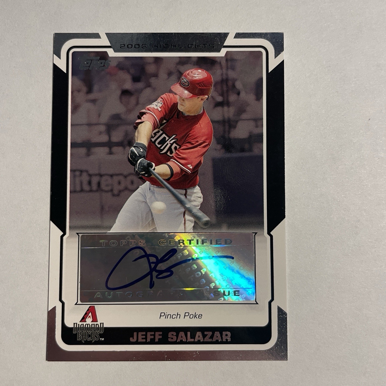 2008 Topps Update Highlights Autographs #JS Jeff Salazar Auto