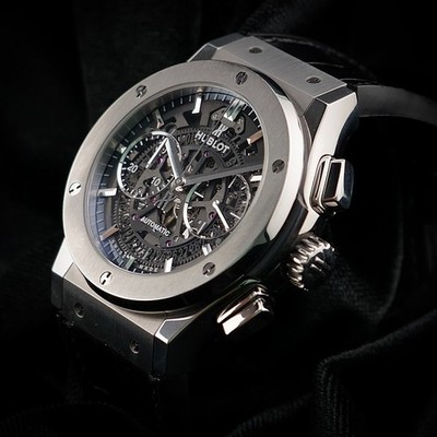Hublot Classic Fusion Aerofusion Skeleton 525.NX.0170.LR -SET & Extra Strap