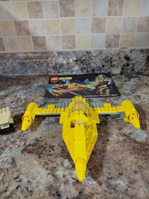 LEGO Star Wars Naboo Fighter  7141 Vintage 1999 Incomplete + Manual No Minifigs 