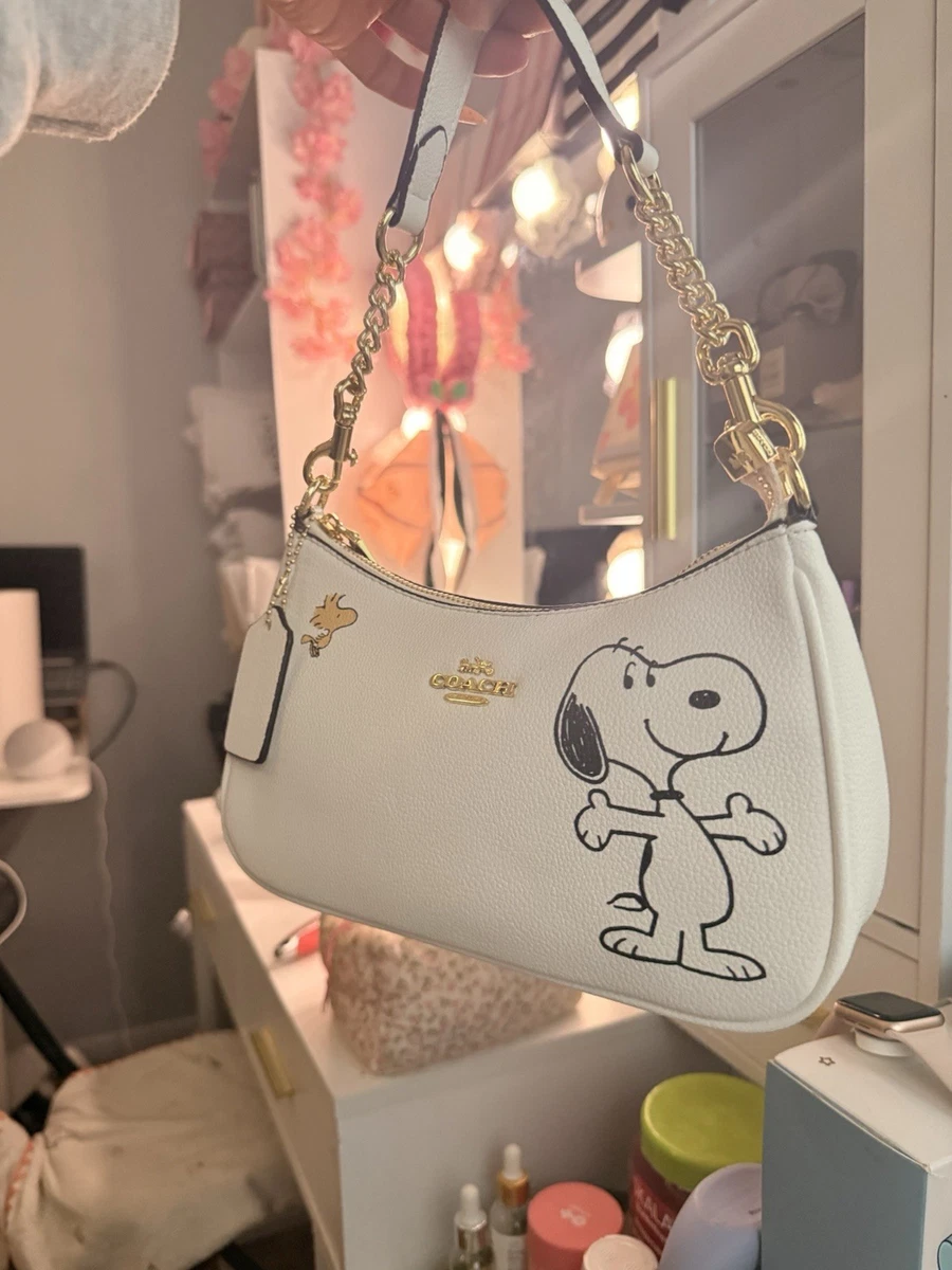 Coach Peanuts Shoulder Bag Solid Bags & Handbags for Women for