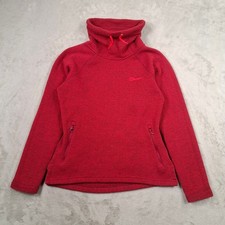 Berghaus Fleece Womens UK 12 Red Pullover Sweater Outdoor Hiking Helvellyn