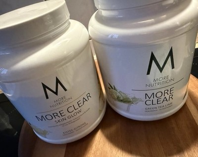 More Nutrition Protein More Clear Skin Glow Eistee-Zitrone & Green Tea Lime OVP 