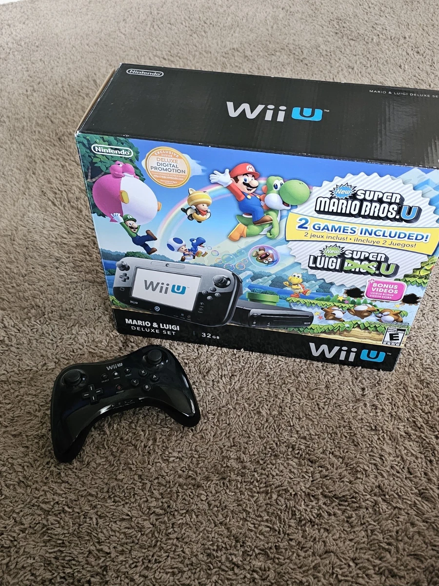 Nintendo Wii U - Deluxe Video Game Consoles for sale | eBay