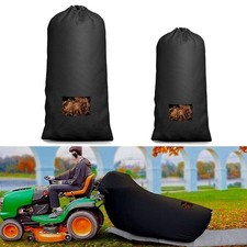 Lawn Tractor Leaf Bag Lightweight Outdoor Debris Collection Strong Stitching
