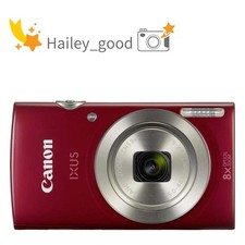 Canon IXUS 175 20MP 8x Optical Zoom 28mm Wide Angle 720p HD Digital Camera Red