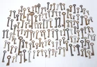 Metal Keys Large Mixed Lot Warded Cabinet Furniture Door Keys Antique