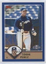 2003 Topps Traded & Rookies Eddie Perez #T86 3c7