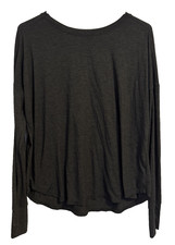 Champion Women's Grey, Lightweight Long Sleeves Tee Shirt Size Large EUC