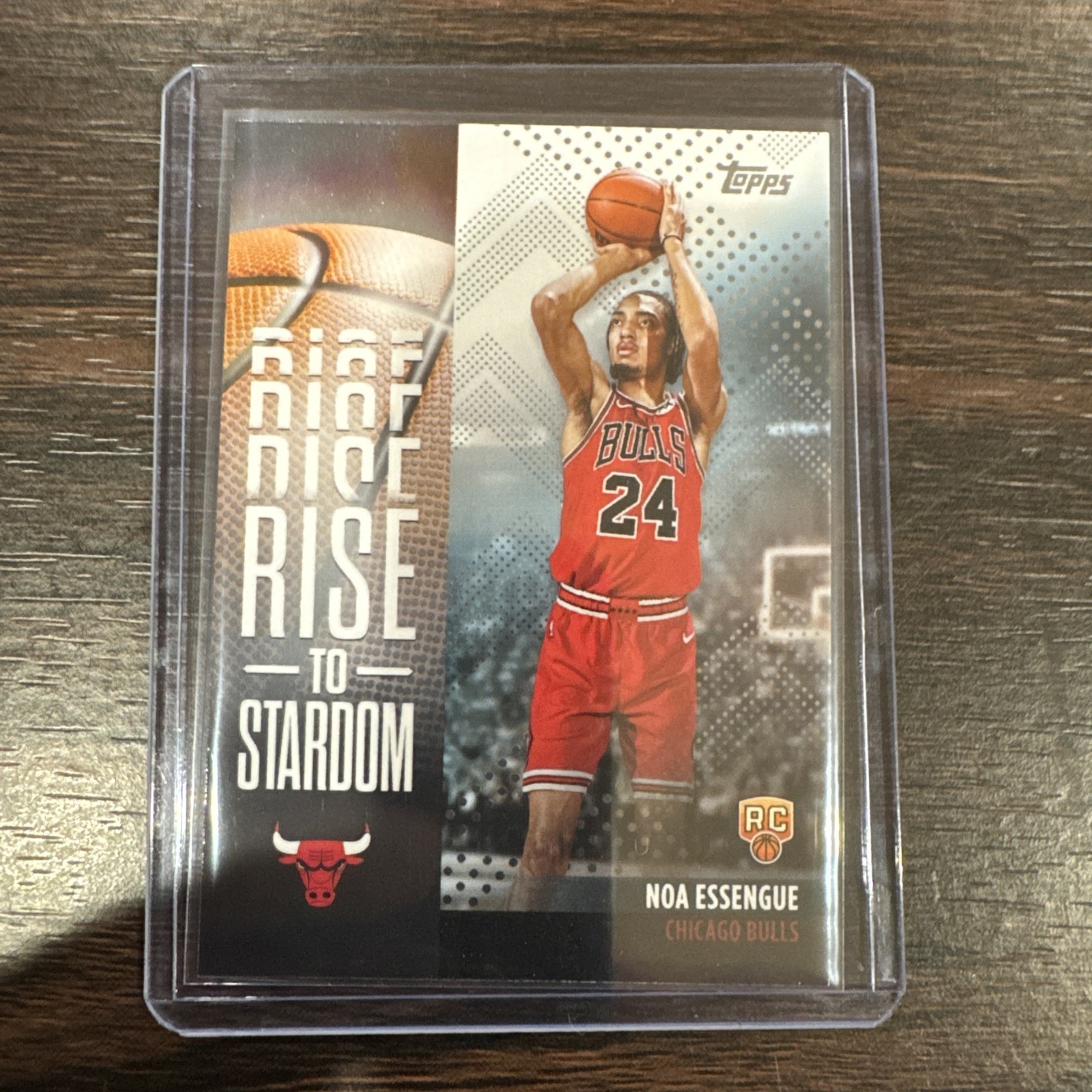 2025-26 Topps Noa Essengue Rookie Card Rise to Stardom Chicago Bulls #RTS-12 NBA