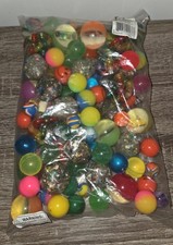 Bulk 100 Pc. Rubber Bouncy Ball Assortment 3/4" - 1 1/2"