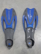 U.S. Divers-Proflex-Snorkle 0r Scuba Fins-Size L 9.5-11.5 or 44-46-Blue/Black