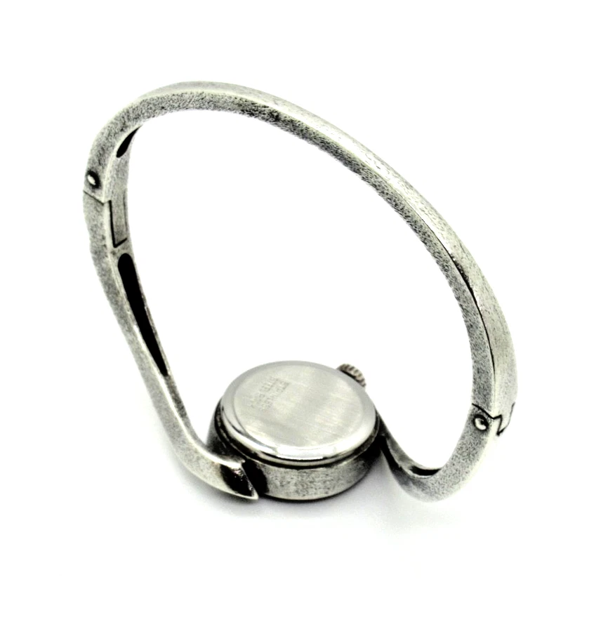 DESIGNER BIJOU JEUNESSE Armbanduhr 925 Silber 70 Modernist Luxury massiv 30Gr. - Bild 4 von 4