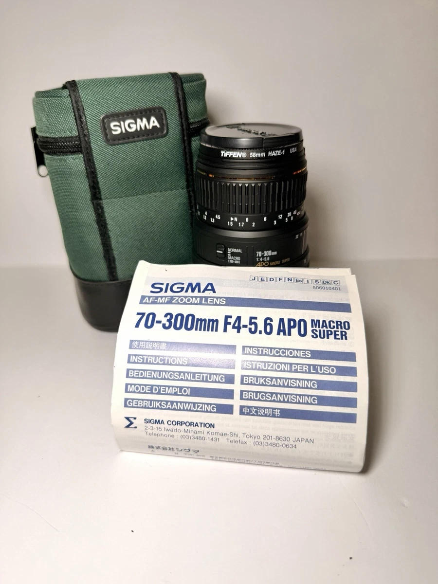 Sigma 70-300mm f/4-5.6 Camera Lenses for sale - eBay