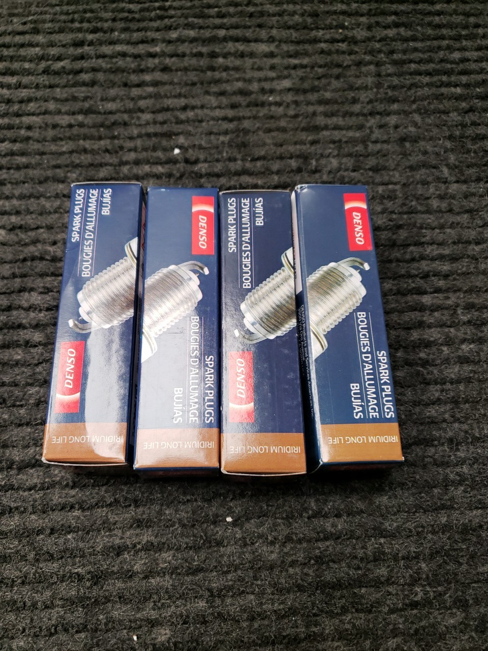 4PCS DENSO SC20HR11 3444 Spark Plugs Fit For Toyota Lexus OEM 90919-01253