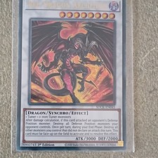 Konami Red Dragon Archfiend Synchro/Effect 1st Ed SDCK-EN045 ATK 3000 DEF 2000
