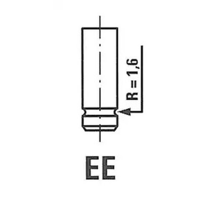 1x ORIGINAL  Freccia R6306/RCR Einlassventil