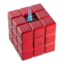 Colibri Heritage Cube Table Lighter - Red