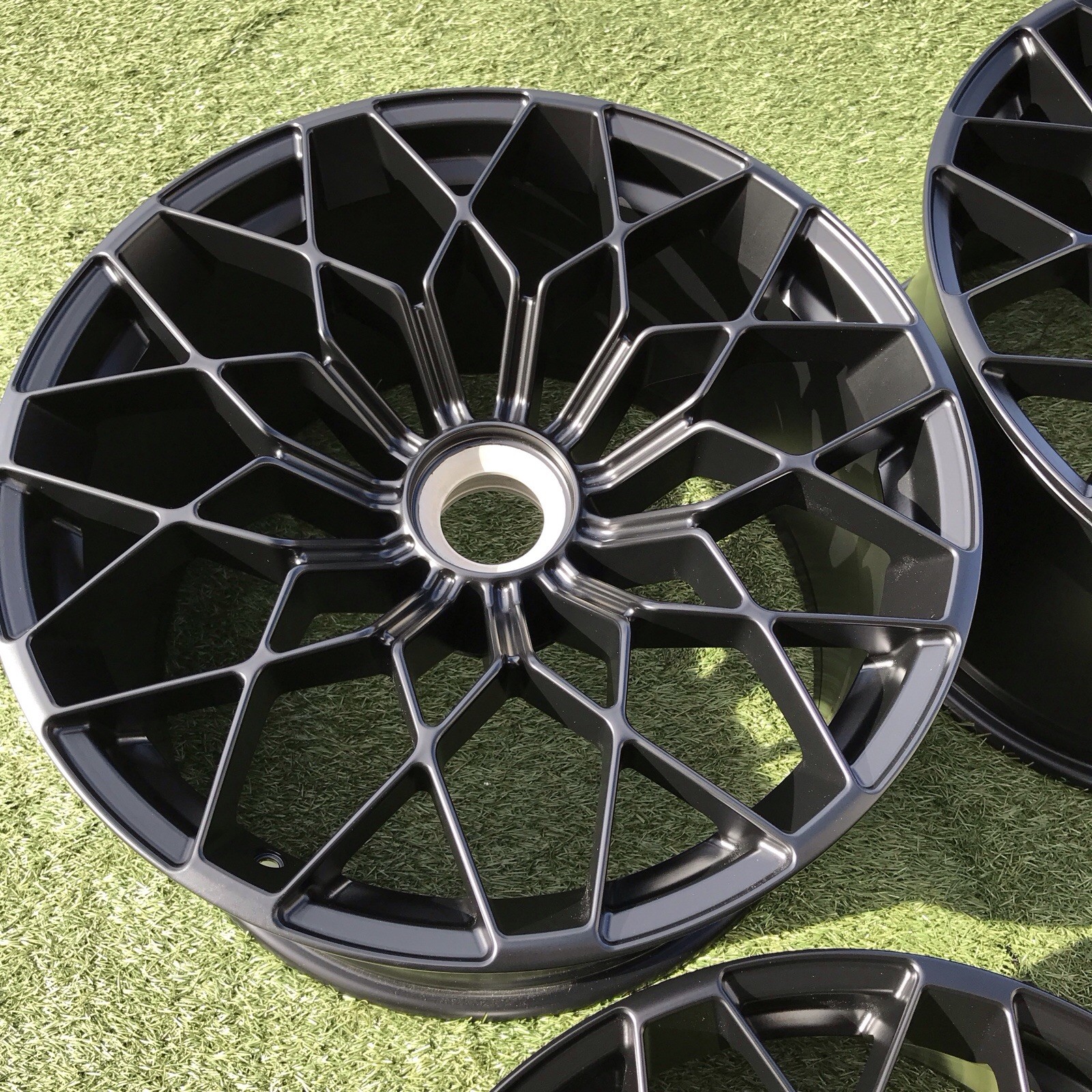 20 LAMBORGHINI Huracan RIMS OEM STOCK SET BLACK STO 4T3601017 APPTECH