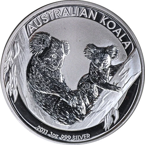2011 Australian Silver Koala 1 oz — photo from the most recent tracked eBay sale