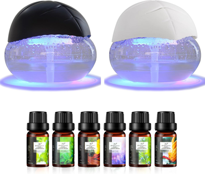 #ad Water Based Purifier Air Purifier Air Washer with 7 Color Night Light plus Ess $153.99