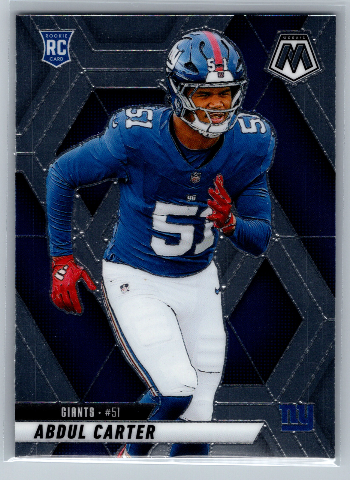 2025 Panini Mosaic Football Abdul Carter #317 (RC)