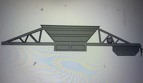Remolque de volteo escala 1/25 53 pies - Imagen 3 de 4