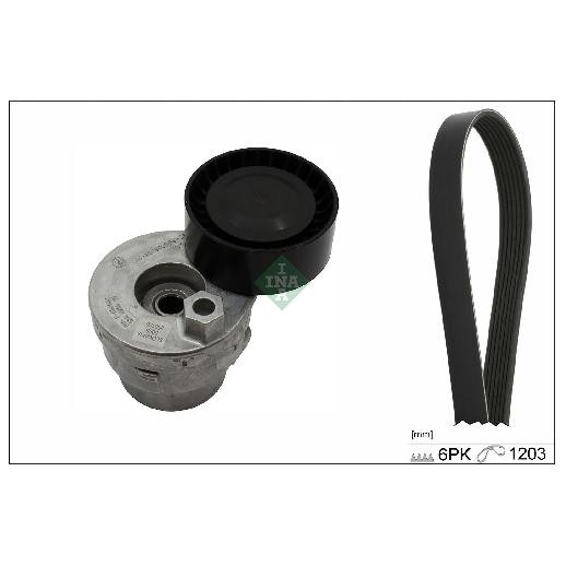Keilrippenriemensatz FüR Renault Captur H5 J5 1.5 13 Bis 26 Schaeffler Neu Teil-image
