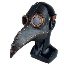 Steampunk Mask Nose Bird Beak Leather Masks Cosplay Party Halloween Costume Prop