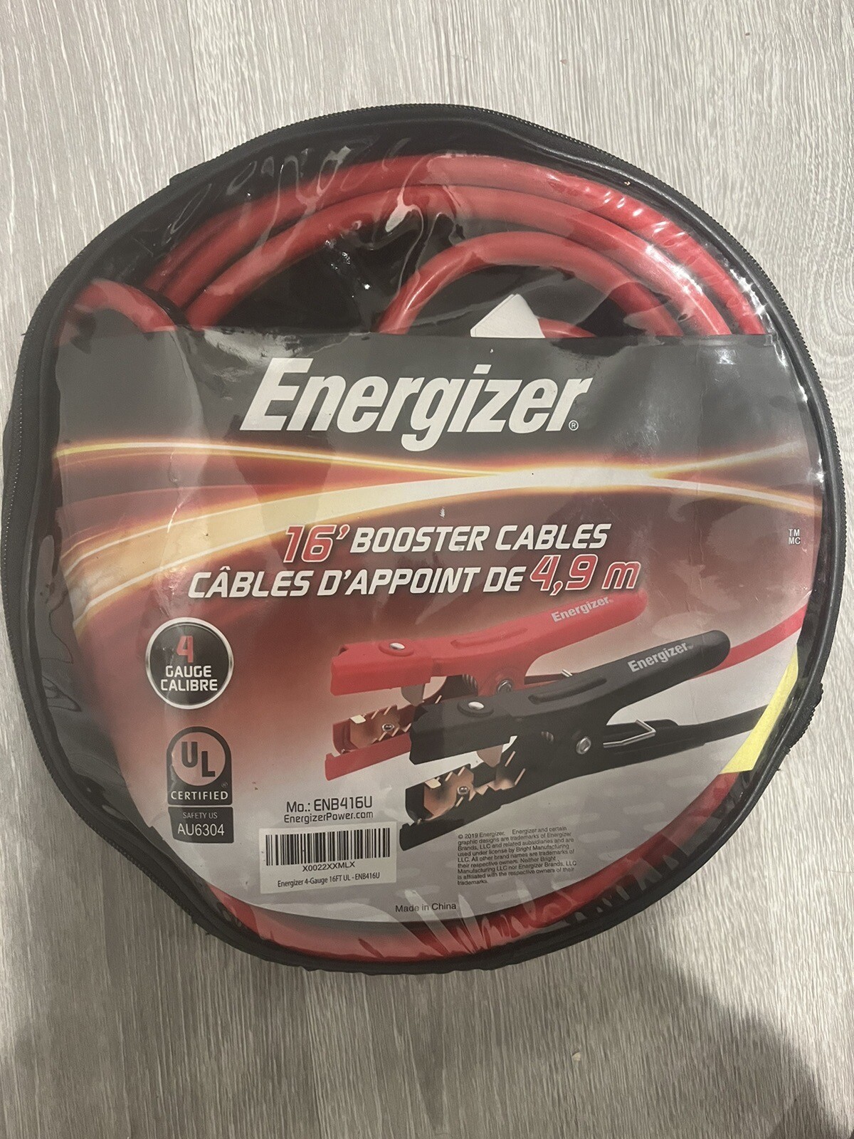 Energizer Jumper Cables for Car Battery HeavyDuty Automotive Booster