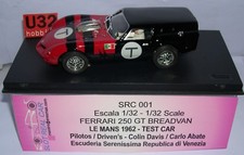Slot real car SRC001 Ferrari 250GT Breadvan le Mans '62