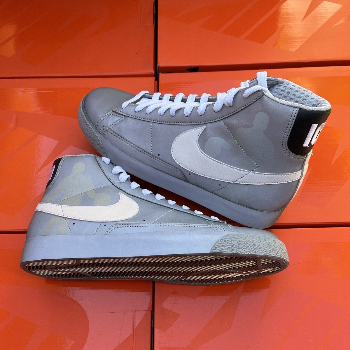 Nike Blazer Hi Premium 3M ICE MAN George Gervin Reflector 312457