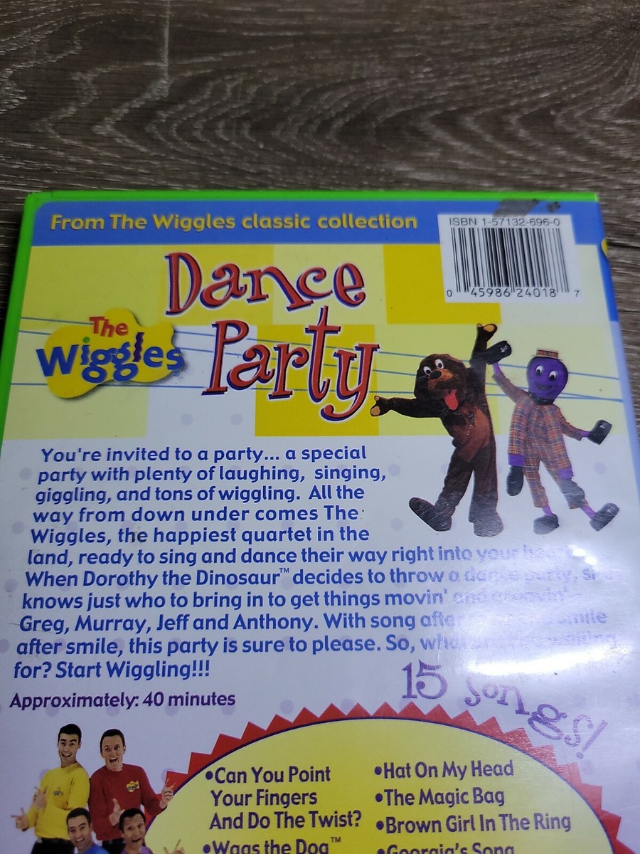 The Wiggles: Dance Party (DVD, 2003) | eBay