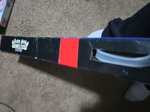 Guitar Hero Playstation 2 Wireless Game Guitar Red Octane W/ Box No Dongle C PIC - Picture 22 of 24