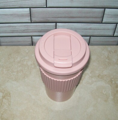 MainStays 18 oz Pink Travel ICE, Cold, Coffee Hot Tumbler Cup & Block Heat  Skirt | eBay
